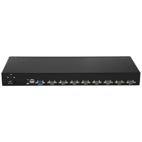 StarTech.com 8 Port 1U Rackmount USB KVM Switch Kit with OSD and Cables - Image 3