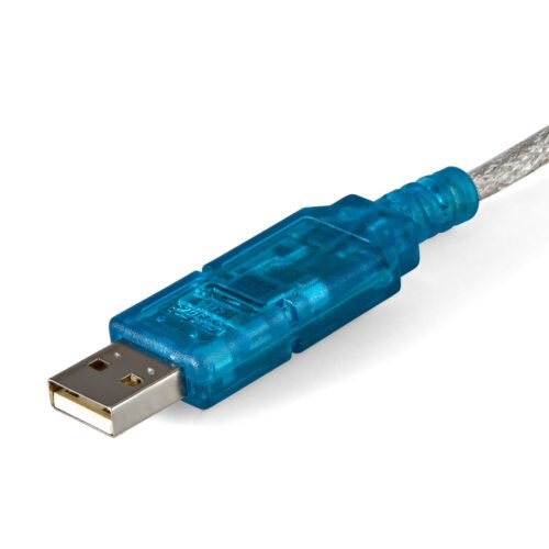StarTech.com 3ft (91cm) 1-Port USB to RS232 DB9 Serial Adapter Cable, USB to Serial Adapter Cable - M/M - Image 2
