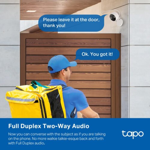 TP-Link Tapo Indoor/Outdoor Wi-Fi Home Security Camera - Image 6