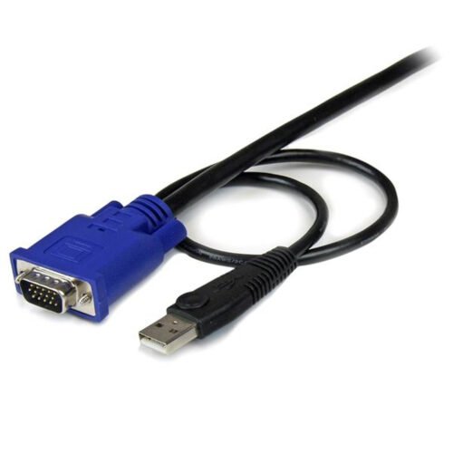 StarTech.com 6 ft 2-in-1 Ultra Thin USB KVM Cable - Image 2