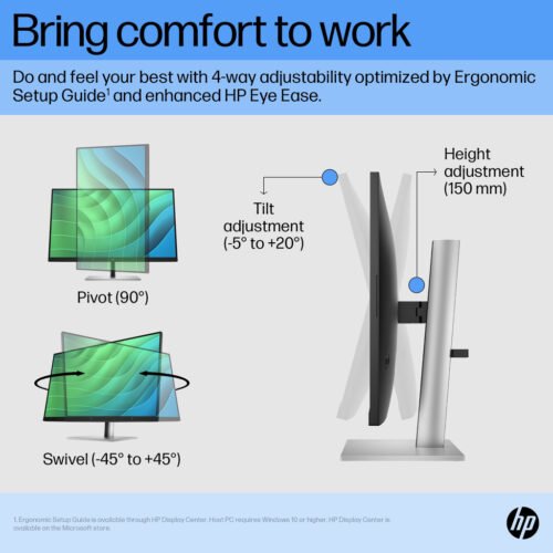 HP E27 G5 FHD Monitor - Image 7