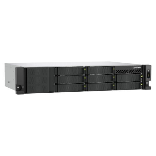 QNAP TS-855EU-8G NAS/storage server Rack (2U) Intel Atom® C5125 8 GB DDR4 0 TB QuTS hero Black - Image 9