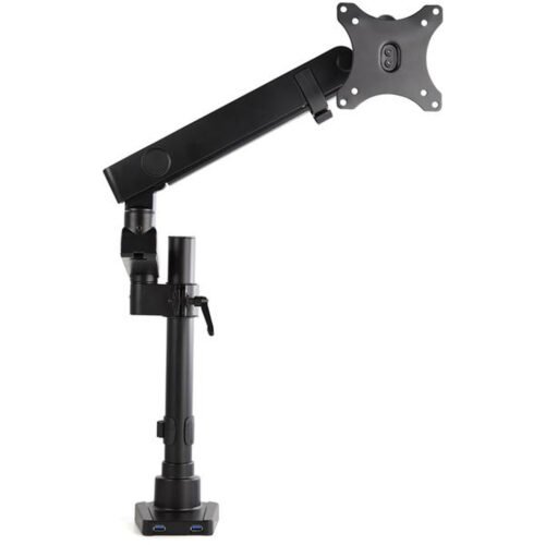 StarTech.com Desk Mount Monitor Arm with 2x USB 3.0 Ports, Full Motion Single Monitor Mount, up to 34" (17.6lb/8kg) VESA Displa - Image 18