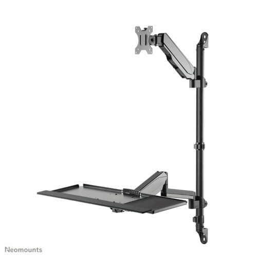 Neomounts WL90-325BL1 Sit-stand workstation wall 17-32" - gas spring - Image 12