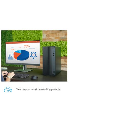 HP EliteDesk 800 G6 Intel® Core™ i5 i5-10500 8 GB DDR4-SDRAM 256 GB SSD Windows 10 Pro Tower PC Black - Image 4