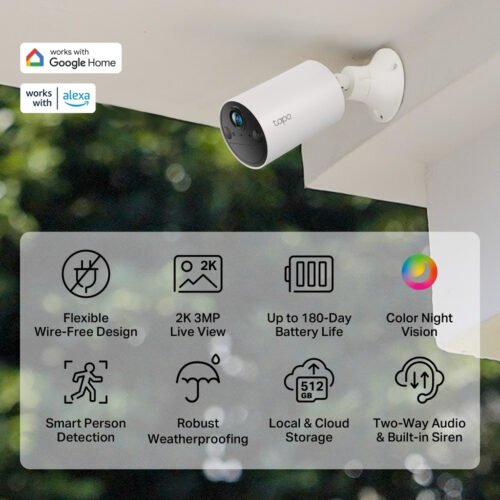 TP-Link Tapo C410 2-pack Bullet IP security camera Outdoor 2304 x 1296 pixels Ceiling/wall - Image 8
