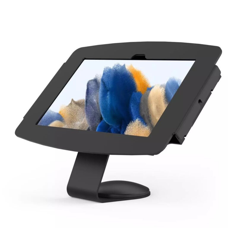 Compulocks Galaxy Tab A7 Lite 8.7" Space Enclosure Core Counter Stand or Wall Mount Black