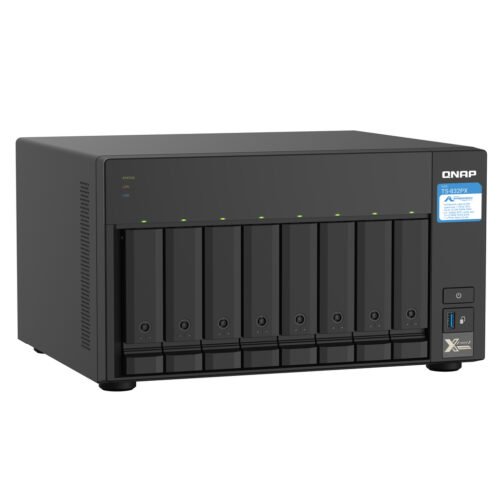 QNAP TS-832PX NAS Tower Annapurna Labs AL324 4 GB DDR4 0 TB QNAP Turbo System Aluminium, Black - Image 5