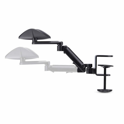 StarTech.com Adjustable Arm Rest for Office Desk, Ergonomic Arm/Elbow Support, 360-Degree Rotation, Clamp-On/No Drill Installat - Image 5