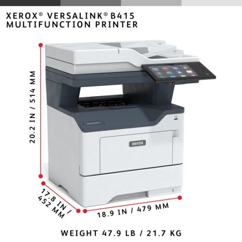 Xerox VersaLink B415 A4 47ppm Duplex Copy/Print/Scan/Fax PS3 PCL5e/6 2 Trays Total 650 Sheets - Image 33