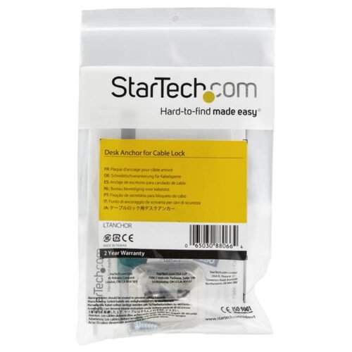 StarTech.com Laptop Cable Lock Anchor - Zinc Alloy - Image 5