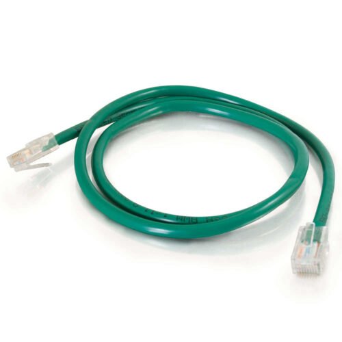 C2G 1m Cat5e Non-Booted Unshielded (UTP) Network Patch Cable - Green - Image 4