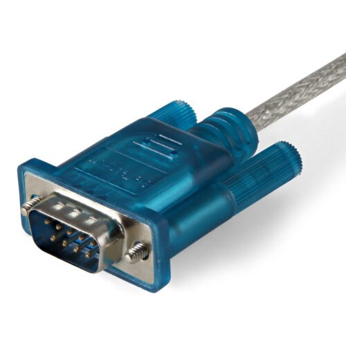 StarTech.com 3ft (91cm) 1-Port USB to RS232 DB9 Serial Adapter Cable, USB to Serial Adapter Cable - M/M - Image 4