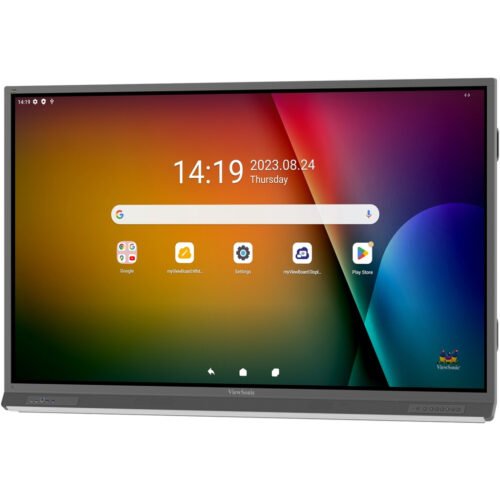 Viewsonic IFP7552-2F interactive whiteboard 190.5 cm (75") 3840 x 2160 pixels Touchscreen Black HDMI - Image 9