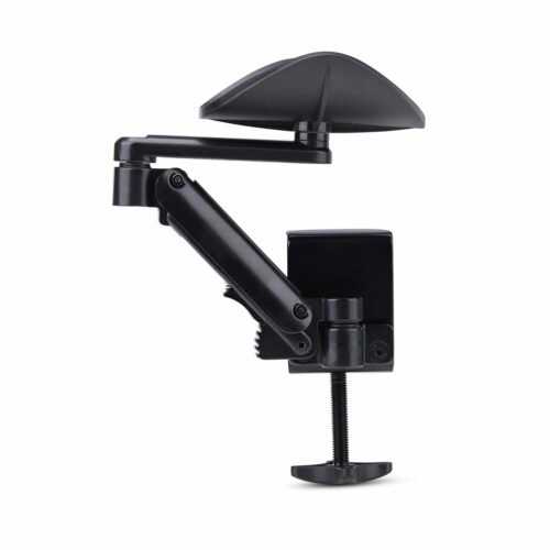 StarTech.com Adjustable Arm Rest for Office Desk, Ergonomic Arm/Elbow Support, 360-Degree Rotation, Clamp-On/No Drill Installat - Image 3