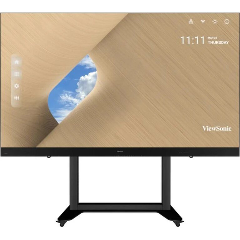 Viewsonic LDS135-153 Signage Display Digital signage flat panel 3.43 m (135") LED Wi-Fi 600 cd/m² Black Android 9