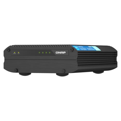 QNAP TS-I410X NAS Tower Intel Atom® x6425E 8 GB 0 TB QNAP QTS Black - Image 6
