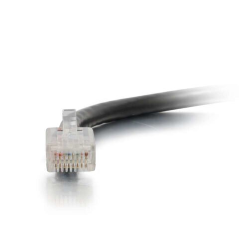C2G 0.5m Cat5e Non-Booted Unshielded (UTP) Network Patch Cable - Black - Image 3