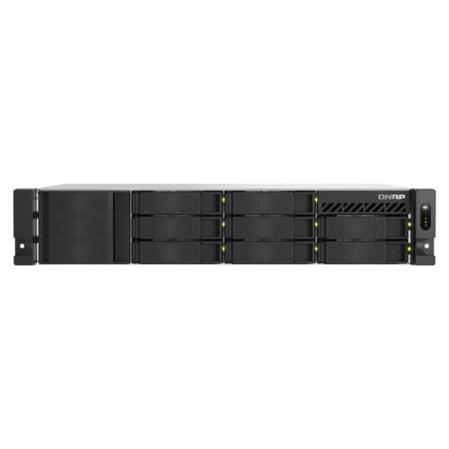 QNAP TS-855EU-RP NAS Rack (2U) Intel Atom® C5125 8 GB DDR4 0 TB QuTS hero Black