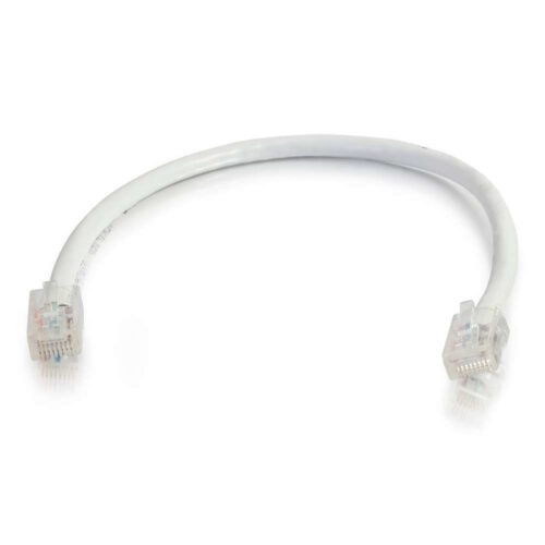 C2G 2m Cat5e Non-Booted Unshielded (UTP) Network Patch Cable - White - Image 4