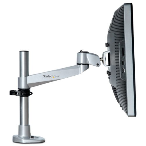 StarTech.com Desk Mount Monitor Arm - VESA or Apple iMac/Thunderbolt or Ultrawide Display up to 14kg - Articulating Height Adju - Image 3