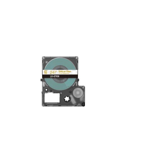 Epson LK-6TKN Gold, Transparent - Image 2