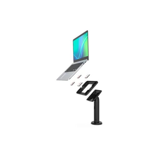 Compulocks Universal Invisible Mount Counter Stand 4" Black - Image 2