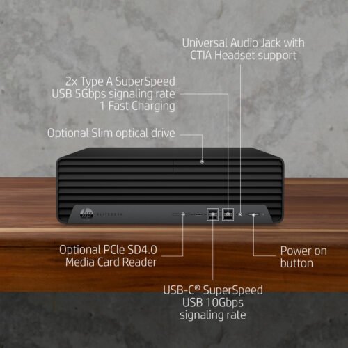 HP EliteDesk 800 G6 Intel® Core™ i5 i5-10500 16 GB DDR4-SDRAM 256 GB SSD Windows 10 Pro SFF PC Black - Image 17