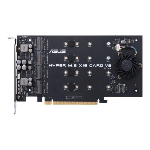ASUS HYPER M.2 X16 CARD V2 interface cards/adapter Internal - Image 2