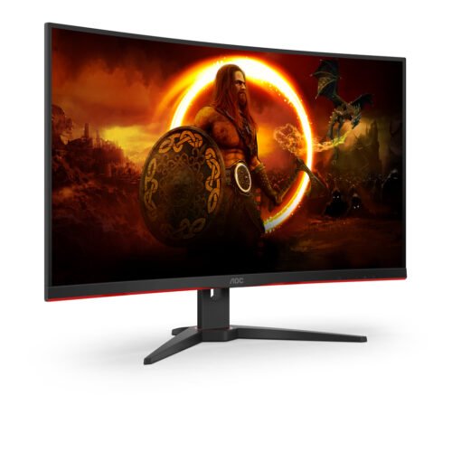 AOC G2 C32G2ZE/BK computer monitor 80 cm (31.5") 1920 x 1080 pixels Full HD LED Black, Red - Image 5