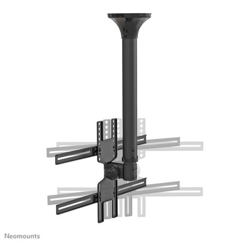Neomounts FPMA-C400BLACK Monitor/TV mount ceiling 32-60" - h 64-104 cm - Image 4