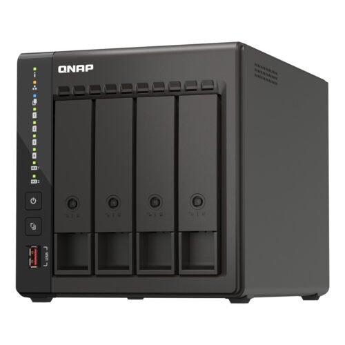QNAP TS-453E NAS Tower Intel® Celeron® J6412 8 GB 0 TB QNAP QTS Black - Image 5