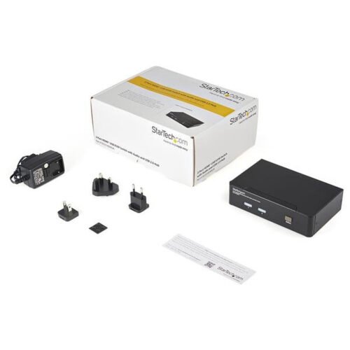 StarTech.com 2 Port USB HDMI KVM Switch with Audio and USB 2.0 Hub - Image 5