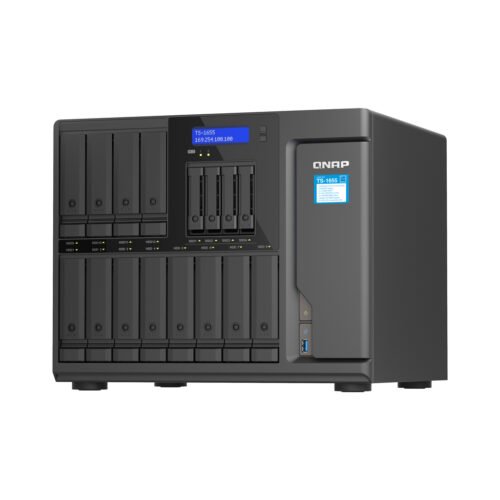 QNAP TS-1655 NAS Tower Intel Atom® C5125 8 GB DDR4 0 TB QNAP Turbo System Black - Image 8