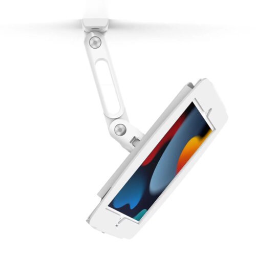 Compulocks iPad Air 10.9" (4-5th Gen) Space Enclosure Swing Wall Mount White - Image 3