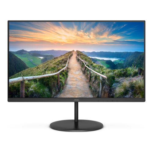 AOC V4 Q24V4EA LED display 60.5 cm (23.8") 2560 x 1440 pixels 2K Ultra HD Black - Image 9