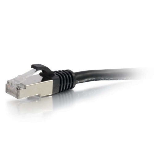 C2G 2m Cat6a Booted Shielded (SSTP) Network Patch Cable - Black - Image 3