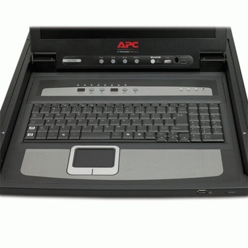 APC 17" Rack LCD Console with Integrated 8 Port Analog KVM Switch - Image 4