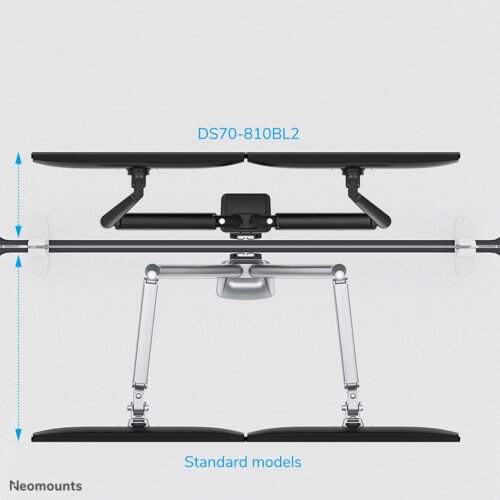 Neomounts DS70-810BL2 Monitor arm 17-32" - gas spring - space saving - 180°-stop - Image 17