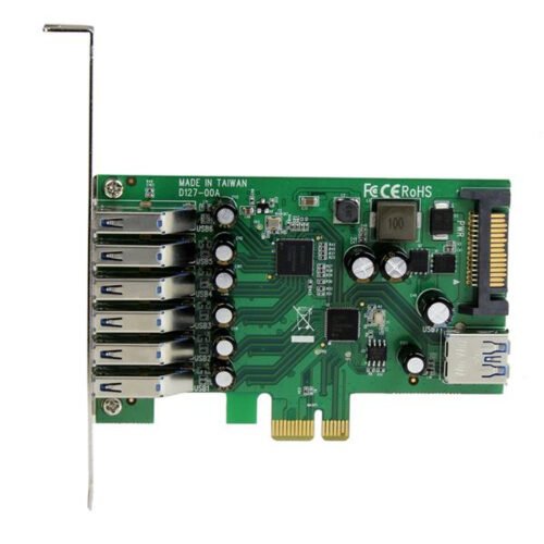 StarTech.com 7-Port PCI Express USB 3.0 Card - Standard and Low-Profile Design - Image 4