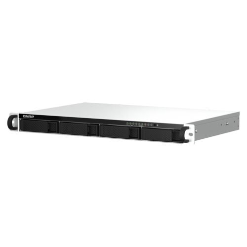 QNAP TS-464eU NAS Rack (1U) Intel® Celeron® N5095 8 GB DDR4 0 TB QNAP Turbo System Aluminium, Black - Image 4