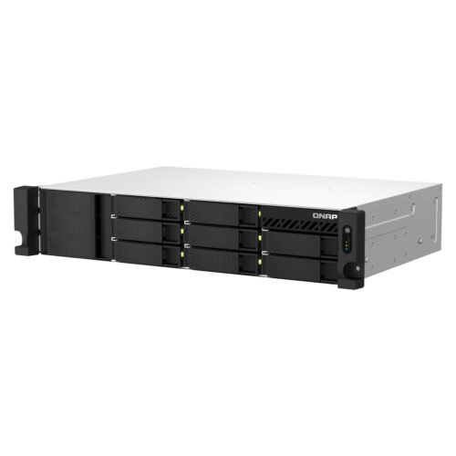 QNAP TS-873AeU-RP NAS Rack (2U) Ryzen Embedded V1500B 4 GB DDR4 0 TB QuTS hero Black - Image 6