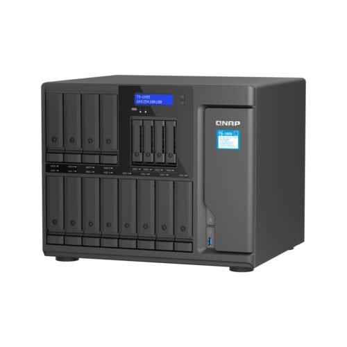QNAP TS-1655 NAS Tower Intel Atom® C5125 8 GB DDR4 0 TB QNAP Turbo System Black - Image 9