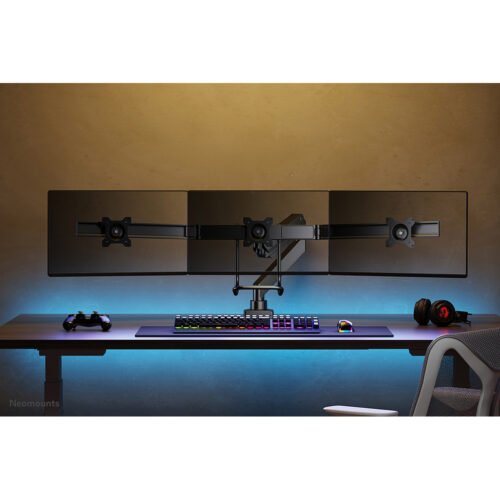 Neomounts NM-D775DX3BLACK Monitor arm 17-27" - gas spring - Topfix - 180°-stop - Image 17