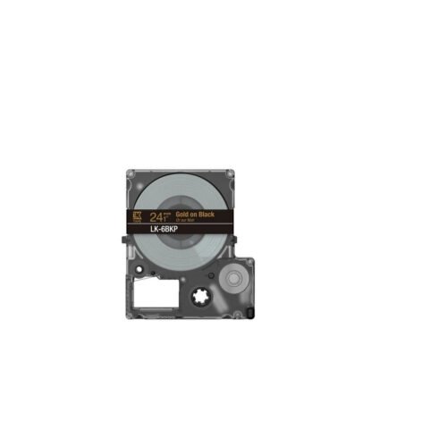 Epson LK-6BKP Black, Gold - Image 2