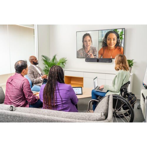 POLY Studio X70 All-In-One Video Bar with TC10 Controller Kit No Radio or Power Cord GSA/TAA - Image 2