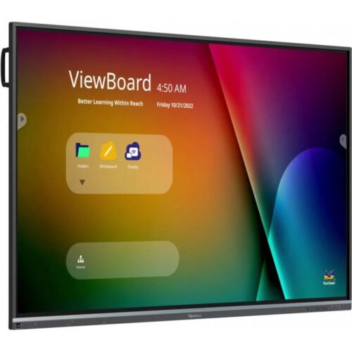Viewsonic IFP6550-5F interactive whiteboard 165.1 cm (65") 3840 x 2160 pixels Touchscreen Black HDMI - Image 11