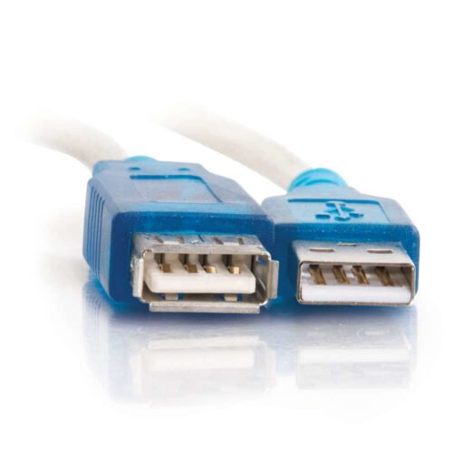 C2G 81665 USB cable USB 2.0 5 m USB A Beige - Image 2