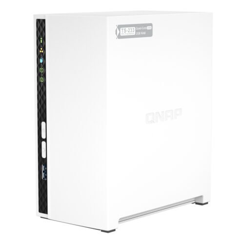 QNAP TS-233 NAS/storage server Tower ARM Cortex-A55 2 GB 0 TB QNAP QTS White - Image 5