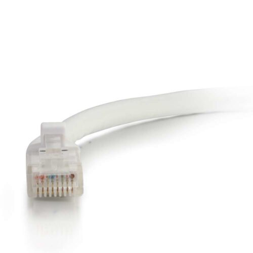 C2G 3m Cat5e Booted Unshielded (UTP) Network Patch Cable - White - Image 2